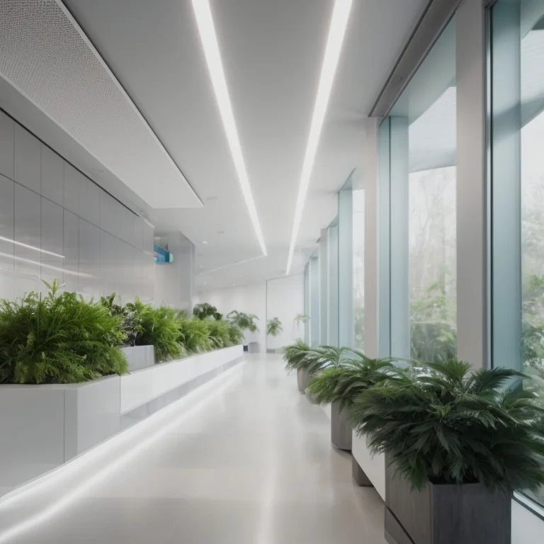 Produktionshalle Sensor